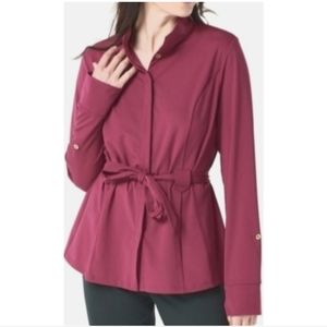 - Amber Noon II by Dr Erun Ilyas Sunknit UPF50 Jacket with Pleating